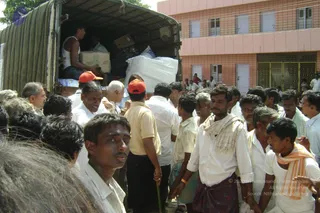 September 2006 - Sindhanur flood relief