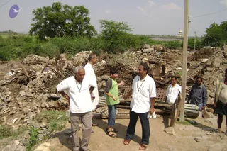 September 2006 - Sindhanur flood relief