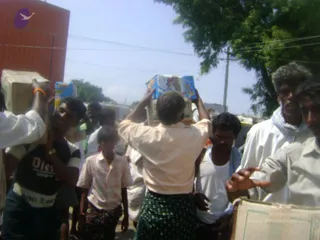 September 2006 - Sindhanur flood relief