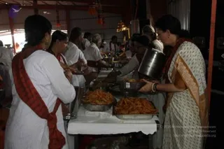 Annadhan during Nasik Kumbhamela 2015