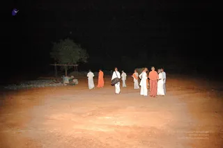 April 2008 - Making Of Kailaasa In Tiruvannamalai