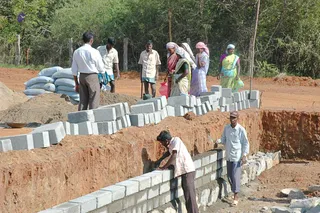April 2008 - Making Of Kailaasa In Tiruvannamalai