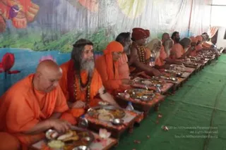 Annadhan during Nasik Kumbhamela 2015