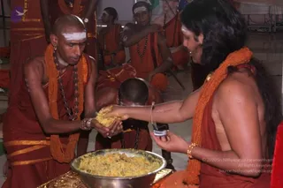 Annadhan during Allahabad Kumbhamela 2013