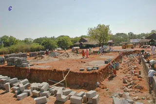April 2008 - Making Of Kailaasa In Tiruvannamalai