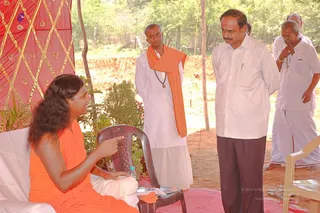 April 2008 - Making Of Kailaasa In Tiruvannamalai