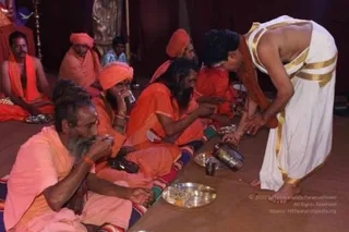 Annadhan during Nasik Kumbhamela 2015