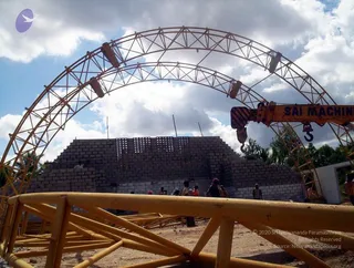 2005 - View-of-Ananda-Sabha-Construction