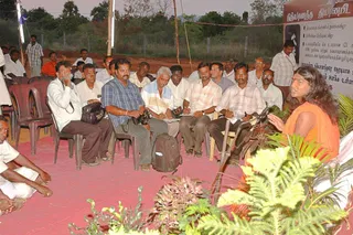 April 2008 - Making Of Kailaasa In Tiruvannamalai