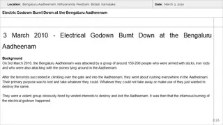 Bengaluru Aadheenam Persecution
