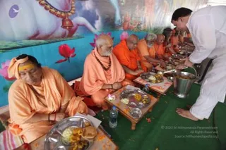 Annadhan during Nasik Kumbhamela 2015