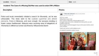 Malaysia Aadheenam Persecution