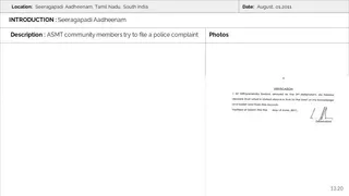 Seeragapadi Aadheenam Persecution