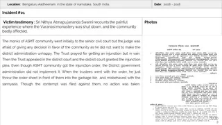 Varanasi Aadheenam Persecution