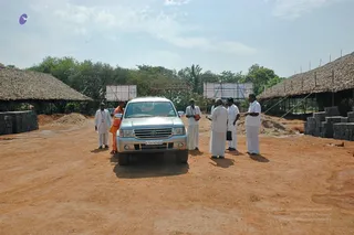 April 2008 - Making Of Kailaasa In Tiruvannamalai