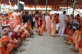 Annadhan during Allahabad Kumbhamela 2013