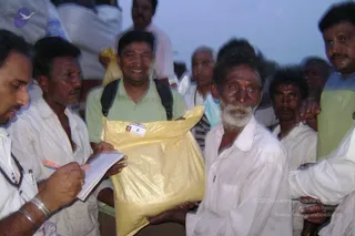 September 2006 - Sindhanur flood relief