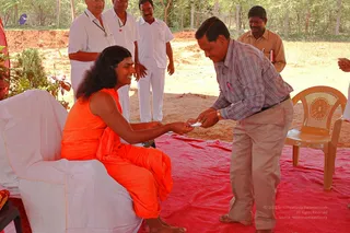 April 2008 - Making Of Kailaasa In Tiruvannamalai