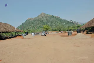 April 2008 - Making Of Kailaasa In Tiruvannamalai