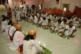 Annadhan during Allahabad Kumbhamela 2013