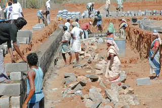 April 2008 - Making Of Kailaasa In Tiruvannamalai