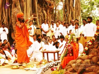 2004 - First Sannyas Deeksha At AdiKailaasa