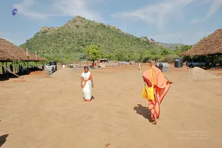 April 2008 - Making Of Kailaasa In Tiruvannamalai