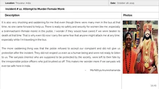 Ancient Monasteries Persecution
