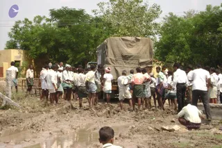 September 2006 - Sindhanur flood relief