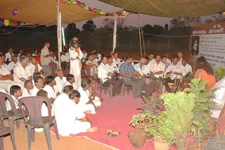 April 2008 - Making Of Kailaasa In Tiruvannamalai