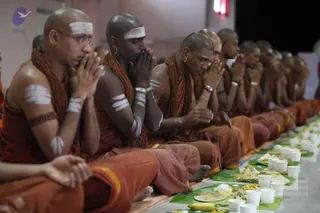 Annadhan during Allahabad Kumbhamela 2013