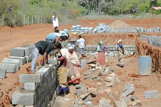 April 2008 - Making Of Kailaasa In Tiruvannamalai