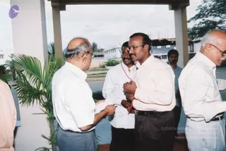 January 04 2004 - Mass Living ENlightenment initiation in Coimbatore