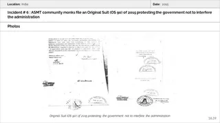 Ancient Monasteries Persecution