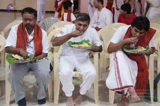 Annadhan during Allahabad Kumbhamela 2013