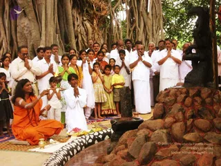 2004 - First Sannyas Deeksha At AdiKailaasa