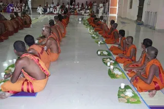 Annadhan during Allahabad Kumbhamela 2013