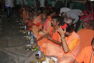 Annadhan during Nasik Kumbhamela 2015