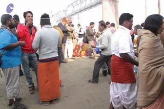 Annadhan during Allahabad Kumbhamela 2013