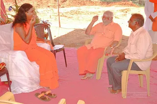 April 2008 - Making Of Kailaasa In Tiruvannamalai