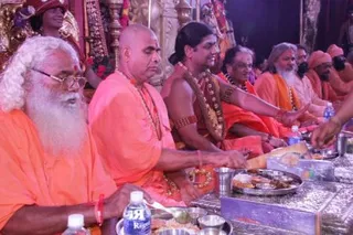 Annadhan during Nasik Kumbhamela 2015