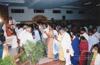 January 04 2004 - Mass Living ENlightenment initiation in Coimbatore