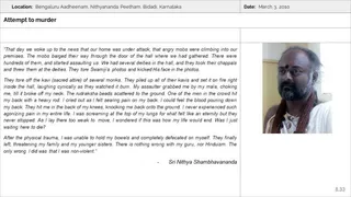 Bengaluru Aadheenam Persecution