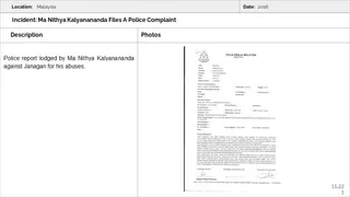 Malaysia Aadheenam Persecution