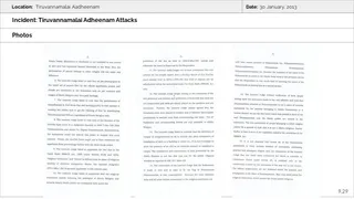 Tiruvannamalai Aadheenam Persecution