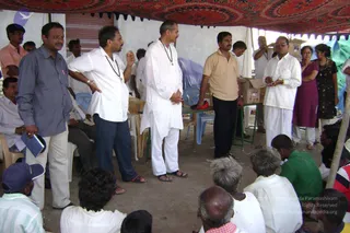 September 2006 - Sindhanur flood relief