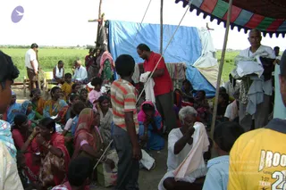 September 2006 - Sindhanur flood relief