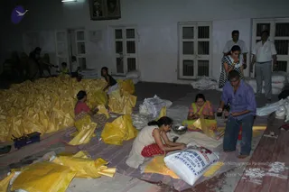 September 2006 - Sindhanur flood relief