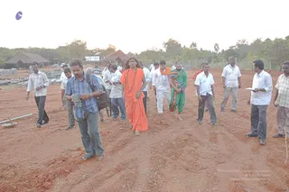 April 2008 - Making Of Kailaasa In Tiruvannamalai