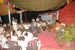 April 2008 - Making Of Kailaasa In Tiruvannamalai